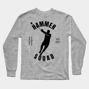 Mens Athletics Hammer Squad Athlete Gift Long Sleeve T-Shirt